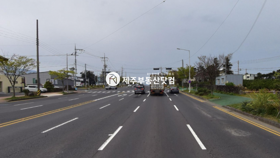 제주 제주시 화북이동 [화북이동] 연북로 접 #황사평 입구 부근 #장기임대 #상가건물/창고 부지 연세 매물번호 13522 사진 1