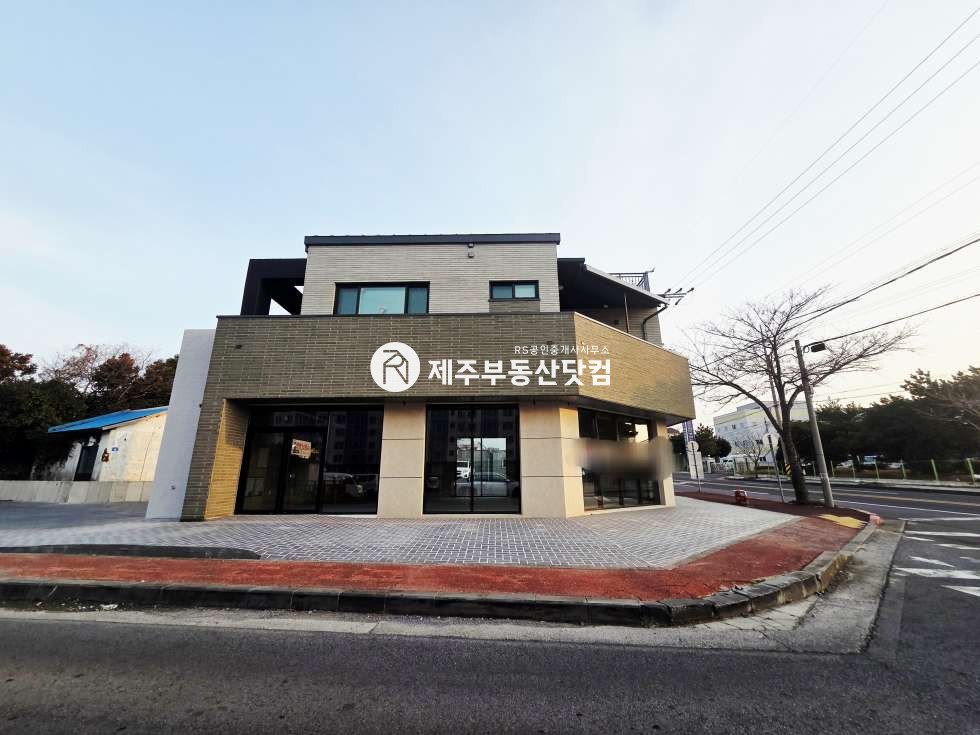 제주 제주시 이호이동 [이호이동] 오광로 대로변/1층신축상가/무권리 연세 매물번호 13387 사진 1