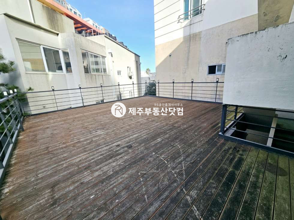 상가내부연결된 외부테라스